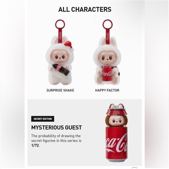 PopMart The Monsters Coca Cola Labubu NIB - Picture 9 of 9